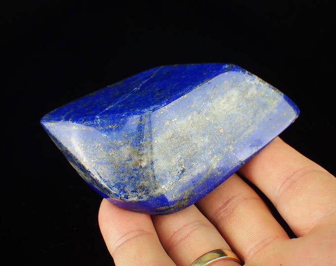 LAPIS LAZULI polished free form 7,5 x 5,0 x 2,5 cm from AFGHANISTAN 13115