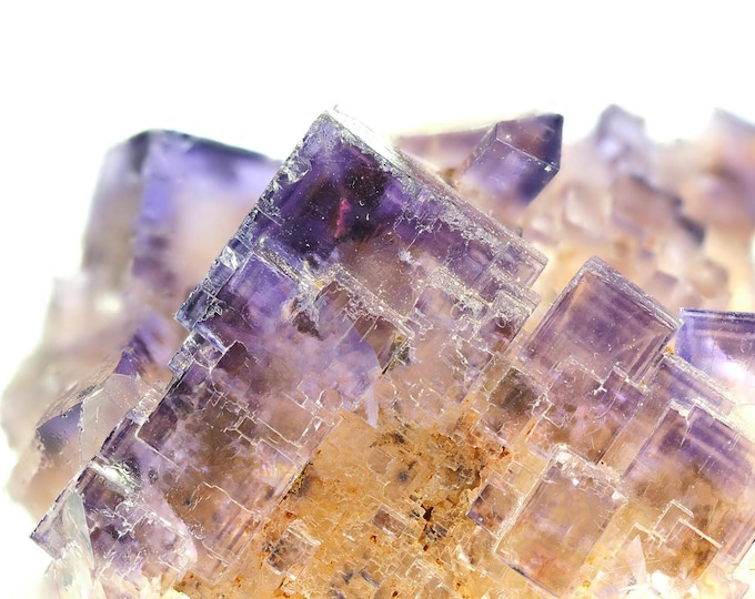 FLUORITE crystal cluster 5,0 x 3,0 x 2,7 cm Cave in Rock, USA