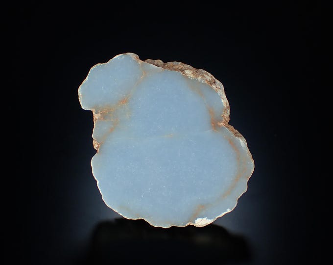ANGELITE polished slice 7,0 x 5,8 x 0,8 cm from PERU