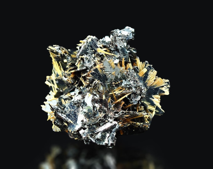 RUTILE on hematite crystals 2,1 x 1,8 x 1,5 cm BRAZIL