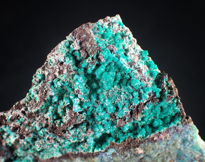 CHRYSOCOLLA with brochantite 5,4 x 4,1 x 2,2 cm from CHILE