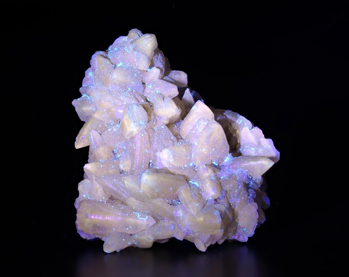 fluorescent CALCITE 5.0 x 4.3 x 2.5 cm Treece, U.S. 12519
