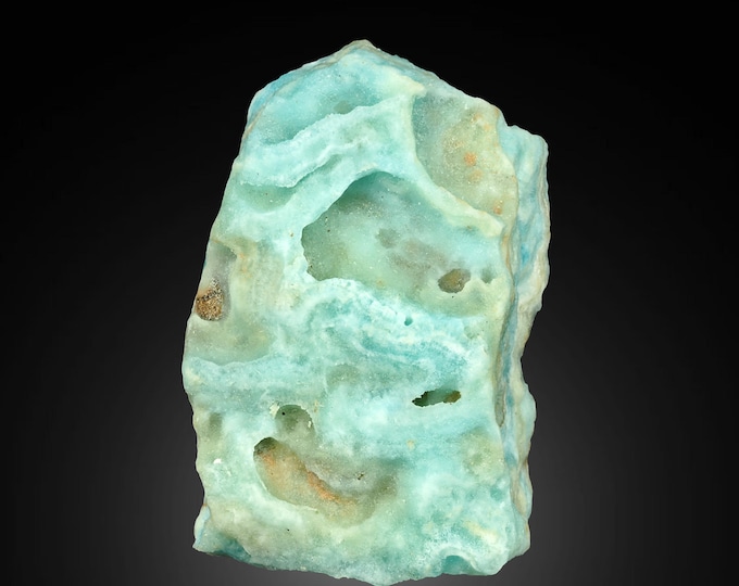 ARAGONITE blue crystals 8,0 x 5,0 x 3,5 cm from AFGHANISTAN 12662