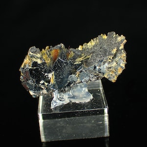 RUTILE on hematite crystals 3,0 x 2,0 x 1,8 cm BRAZIL 12872