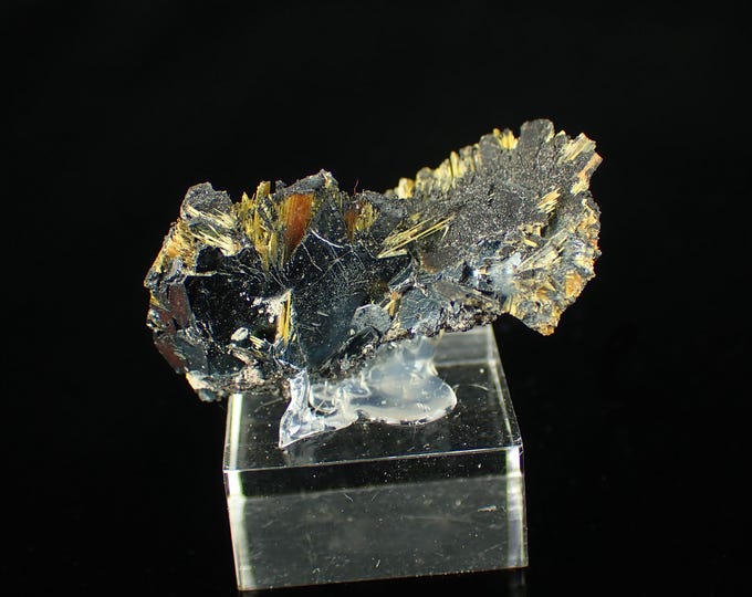 RUTILE on hematite crystals 3,0 x 2,0 x 1,8 cm BRAZIL 12872