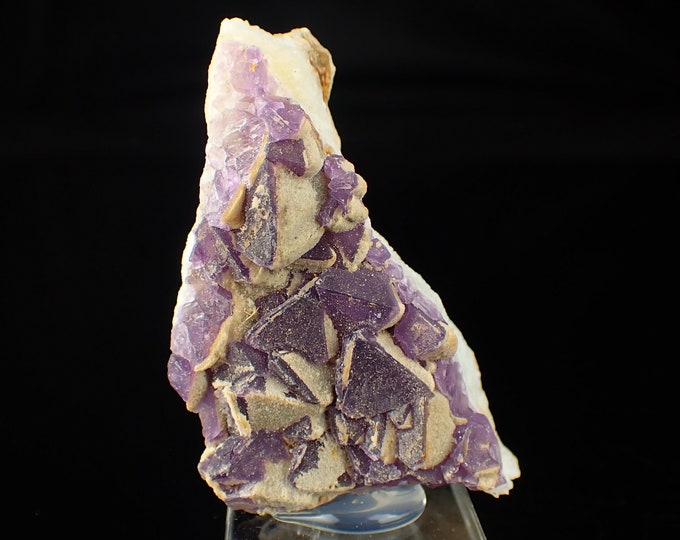 FLUORITE purple crystals from MEXICO 10848