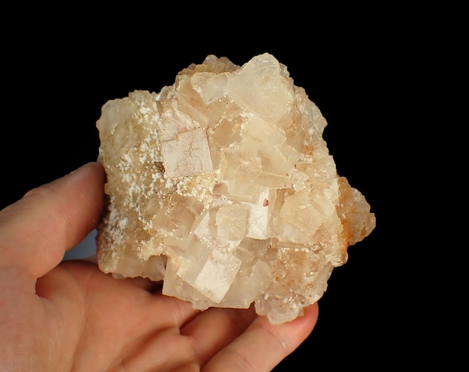 HALITE crystal cluster 10,0 x 8,5 x 7,0 cm POLAND