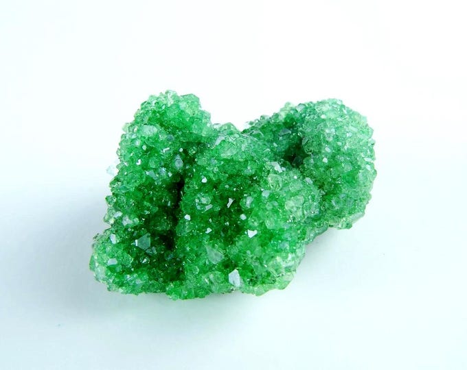 green ALUNITE crystal cluster 1 pcs