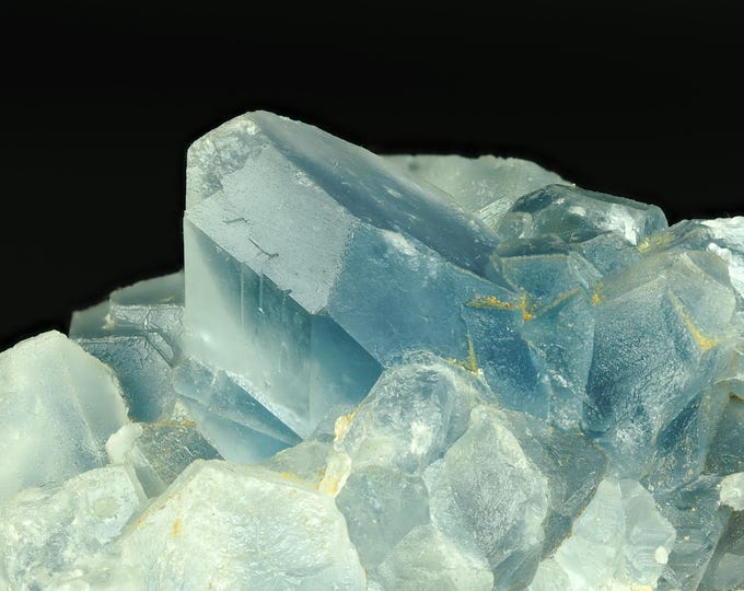 CELESTINE 5,7 x 4,2 x 3,7 cm from AFGHANISTAN 12591