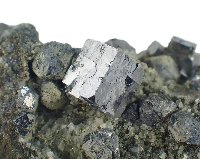 GALENA crystals 5,5 x 4,5 x 2,8 cm from Sweetwater mine, U.S. 11666