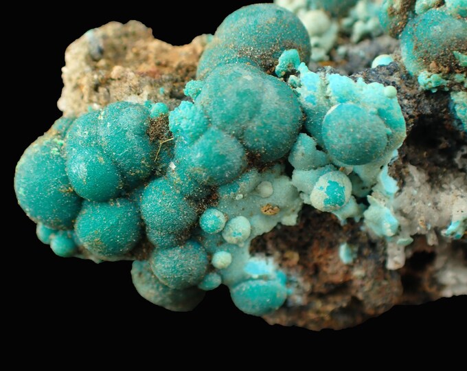 CHRYSOCOLLA crystals 6,0 x 2,2 x 1,6 cm Planet mine, U.S. 12941