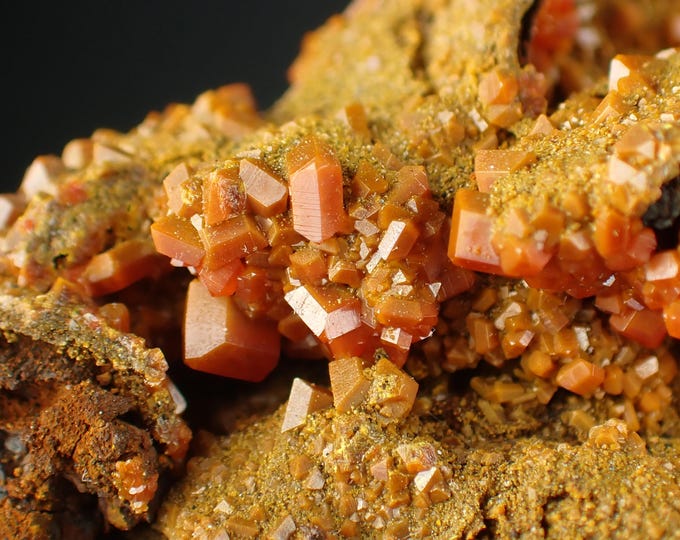 WULFENITE 5.2 x 4.5 x 4.0 cm CHINA 11323