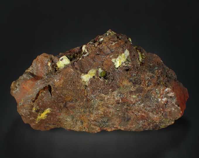 LEGRANDITE with ADAMITE rare specimen from Ojuela mine, Mexico 11225