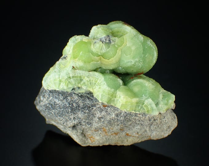 WAVELLITE green bubble crystals 3,7 x 3,2 x 2,0 cm from U.S. 12814