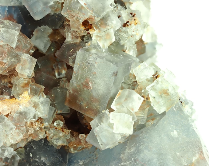 fluorescent FLUORITE 5,4 x 4,8 x 2,2 cm GERMANY 12611