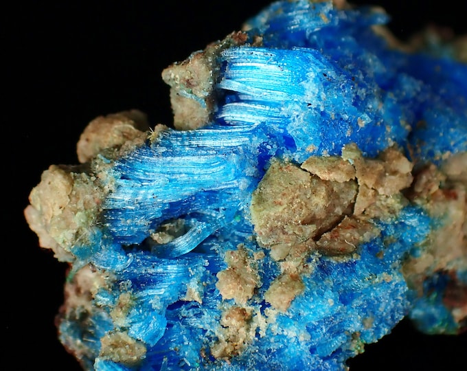 CHALCANTHITE natural crystals 3,3 x 1,5 x 1,3 cm Planet mine, U.S.
