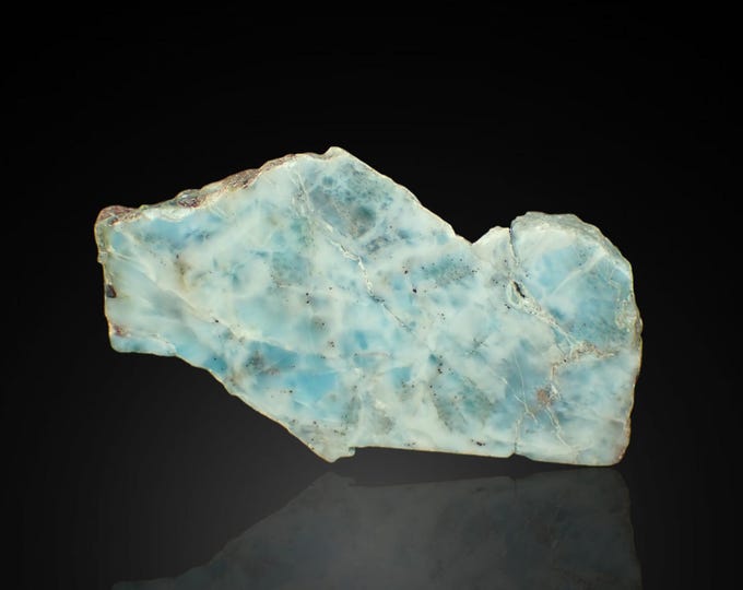 LARIMAR polished slice 5,5 x 3,0 x 1,1 cm DOMINICANA 13136