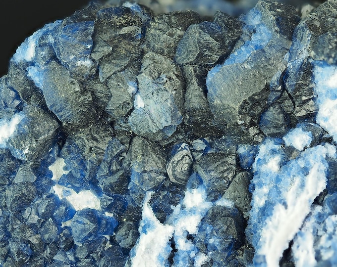 FLUORITE blue crystals 5,4 x 5,0 x 2,0 cm from CHINA