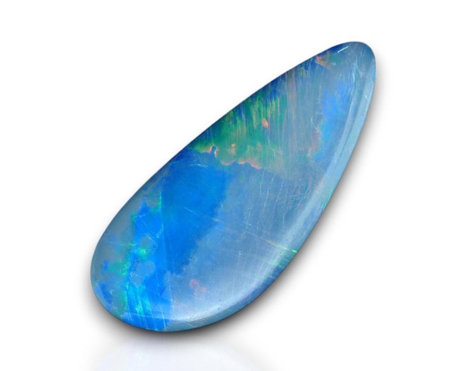 OPAL doublet cabochon 1,0 x 0,4 x 0,1 cm from AUSTRALIA