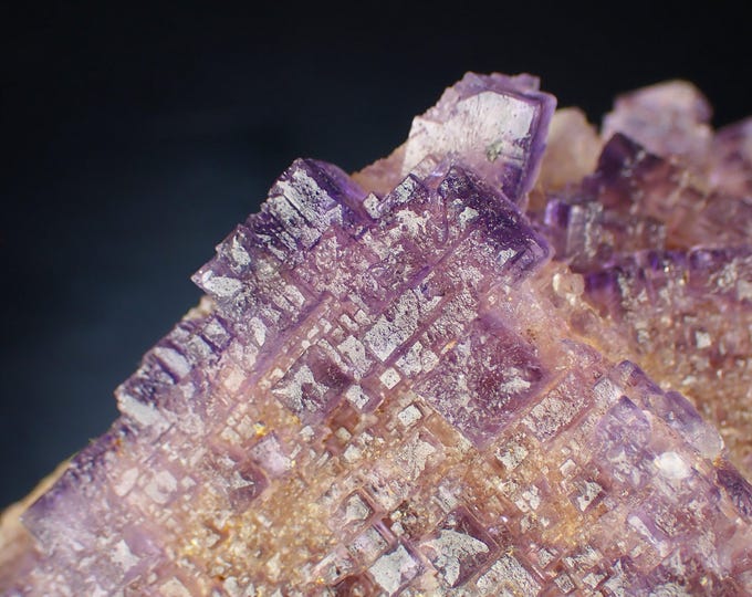 FLUORITE crystal cluster 9,0 x 7,5 x 7,5 cm Cave in Rock, U.S.