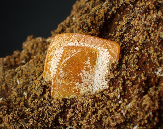 WULFENITE 7,5 x 4,5 x 1,3 cm from MEXICO 11525