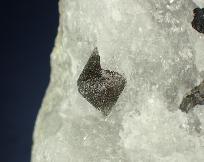 Quartz var Morion Crystals 6,6 x 5,0 x 3,5 cm - Reggio Emilia, Italy