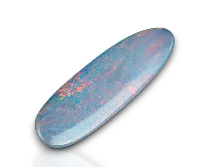 OPAL doublet cabochon 1,4 x 0,5 x 0,2 cm from AUSTRALIA