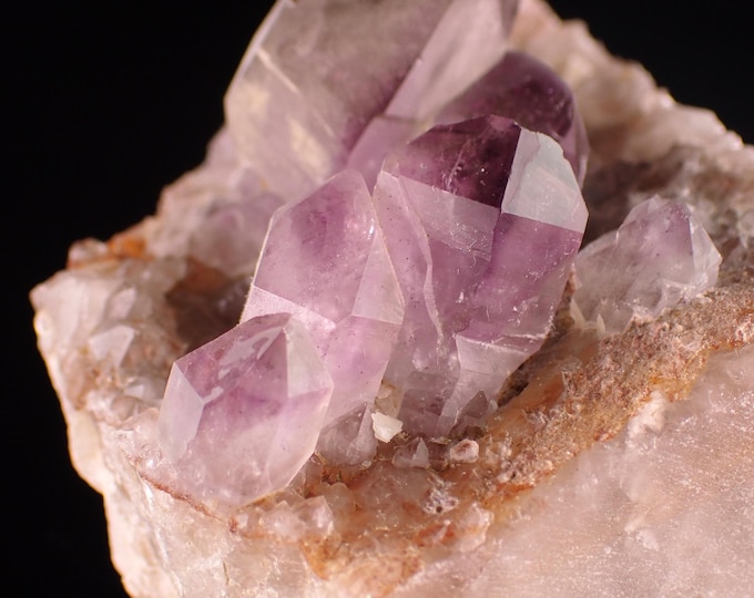 AMETHYST huge crystal cluster 6,0 x 4,8 x 4,3 cm NAMIBIA