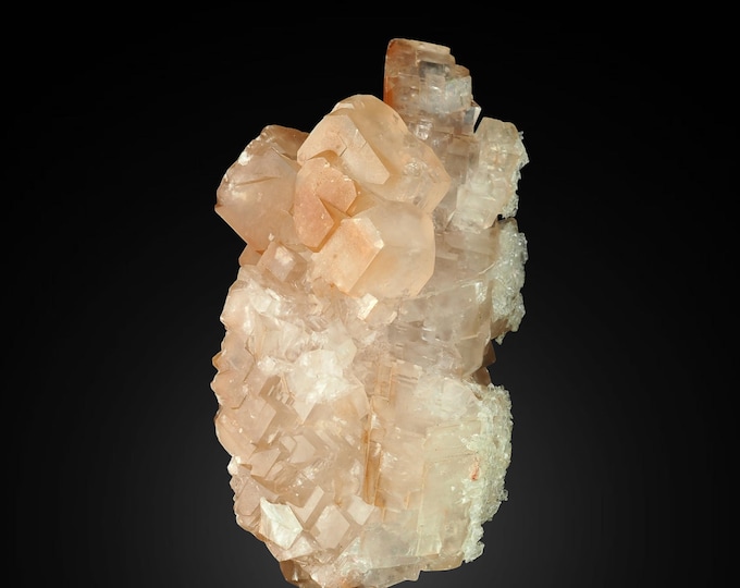 fluorescent CALCITE with hematite 5,7 x 3,6 x 2,8 cm MEXICO 12360