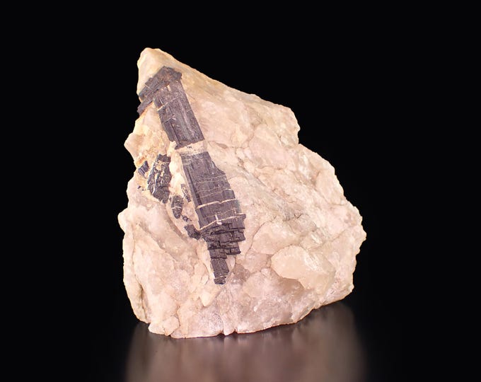TOURMALINE black crystals 10,5 x 8,0 x 4,0 cm POLAND
