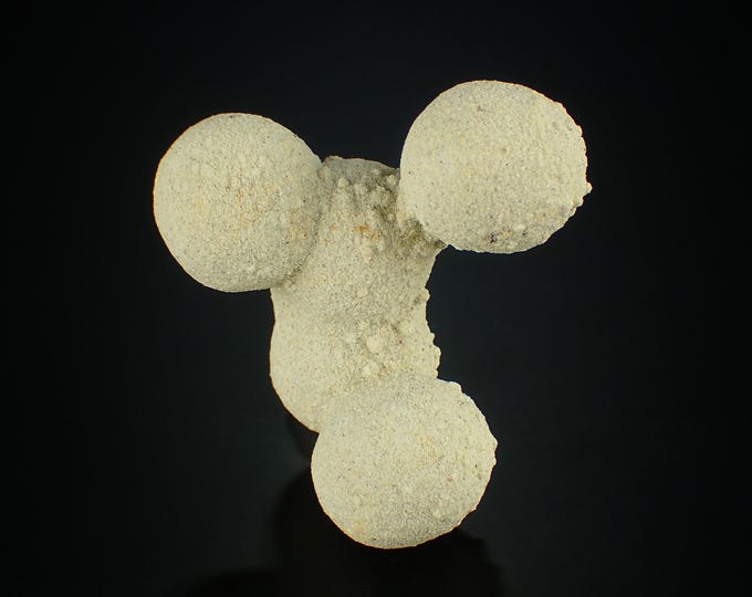 CALCITE "sand ball" crystals 5 x 4.3 x 2.5 cm HUNGARY 11384