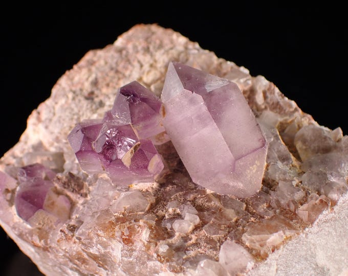 AMETHYST huge crystal cluster 6,0 x 4,8 x 4,3 cm NAMIBIA