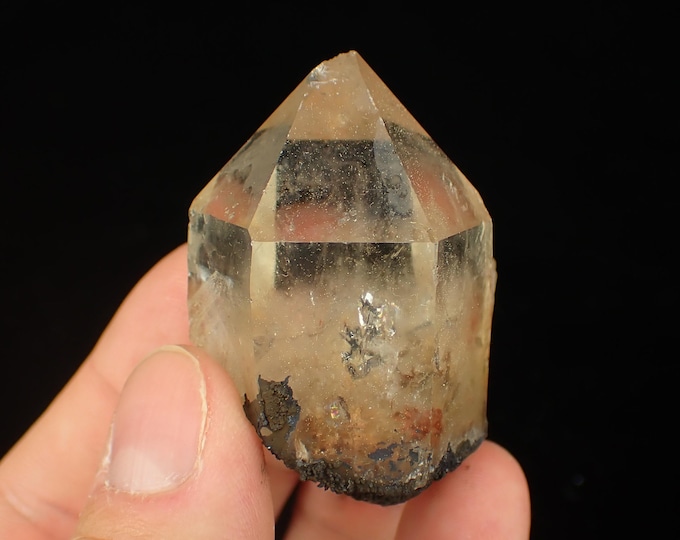 QUARTZ var CITRINE 5,0 x 3,9 x 2,7 cm from CONGO 13290