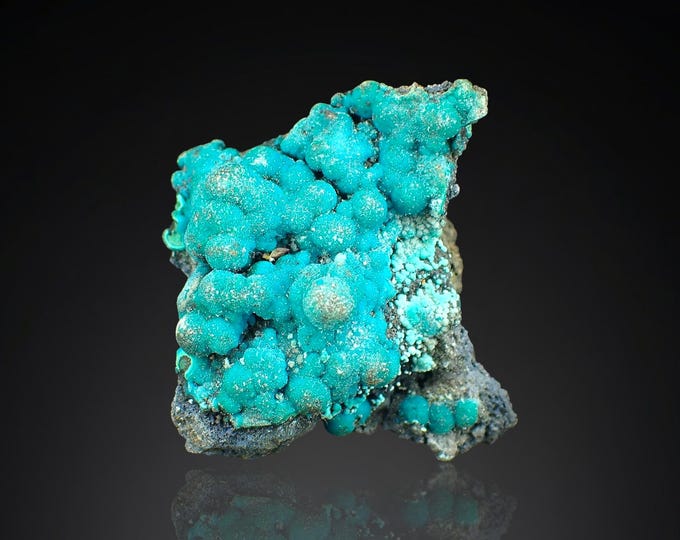 CHRYSOCOLLA crystals 3,5 x 2,0 x 1,7 cm Planet mine, U.S.