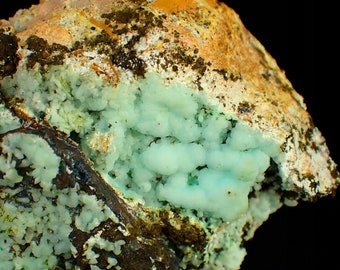 SMITHSONITE crystals on matrix from GREECE 9225