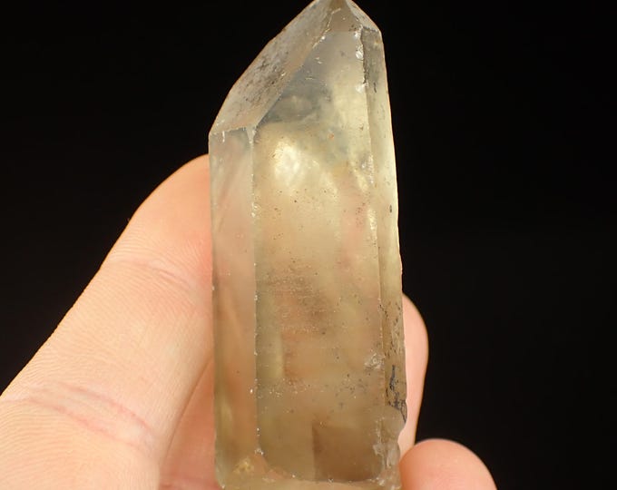 QUARTZ var CITRINE natural crystal from CONGO 11976