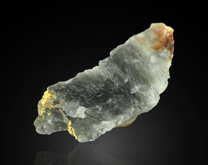 NATIVE GOLD crystalline specimen 1,1 x 0,4 x 0,2 cm USA 13367