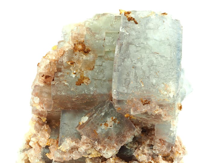fluorescent FLUORITE 6,0 x 4,3 x 4,0 cm GERMANY 12612