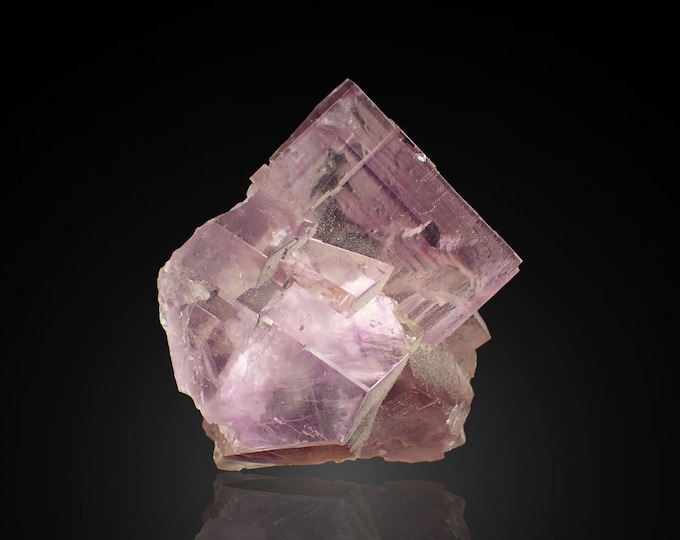 FLUORITE fluorescent crystals 4,0 x 3,3 x 3,0 cm SPAIN 12782