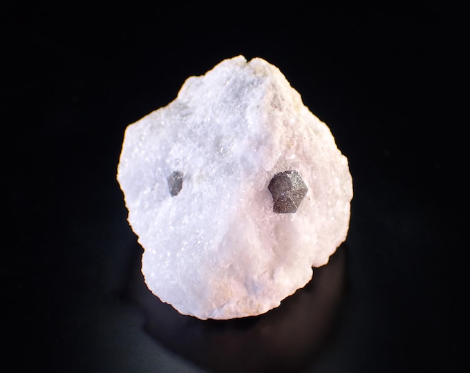 Quartz var Morion Crystals 4,5 x 4,2 x 3,2 cm - Reggio Emilia, Italy
