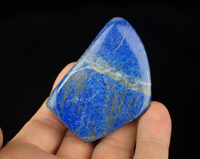 LAPIS LAZULI polished free form 5,8 x 4,2 x 1,8 cm from AFGHANISTAN 13121
