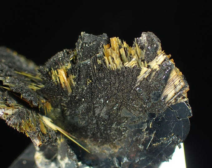 RUTILE on hematite crystals 3,0 x 2,0 x 1,8 cm BRAZIL 12872