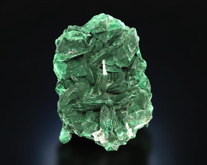 MALACHITE Pseudomorph after Azurite 9,0 x 6,5 x 4,0 cm MEXICO