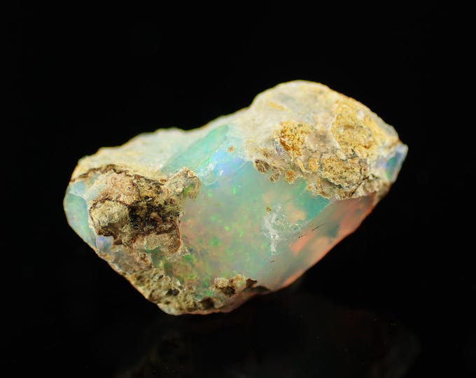 OPAL beautiful colors 1,4 x 0,7 x 0,6 cm from ETHIOPIA 12848