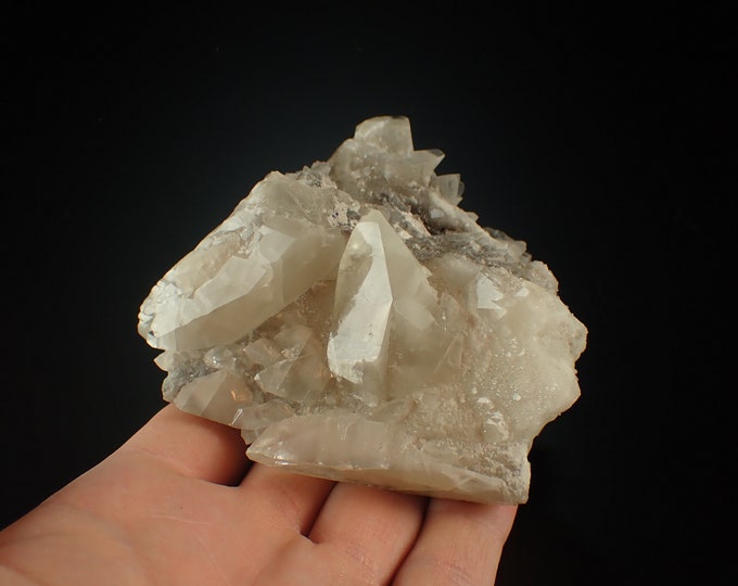 CALCITE crystal cluster from Moscona mine, SPAIN 1066N