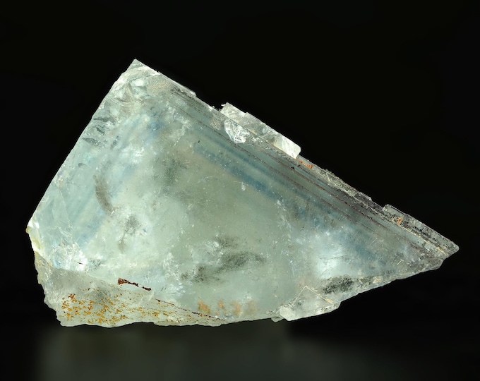 FLUORITE with phantoms 3,5 x 2,3 x 1,5 cm GERMANY 12200