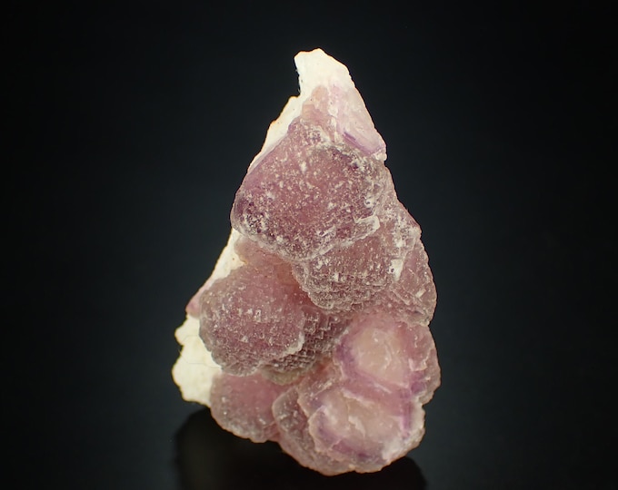 fluorescent FLUORITE purple crystals 5,0 x 2,7 x 2,2 cm MEXICO 11743
