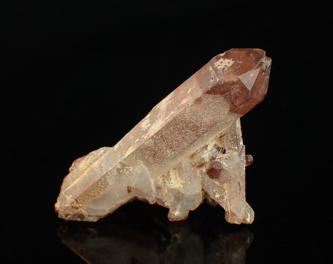 QUARTZ with hematite 6,0 x 3,3 x 2,8 cm SOUTH AFRICA 12931