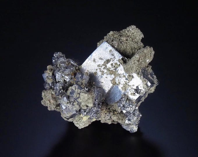 GALENA crystals 4,7 x 4,2 x 3,5 cm from Sweetwater mine, U.S.