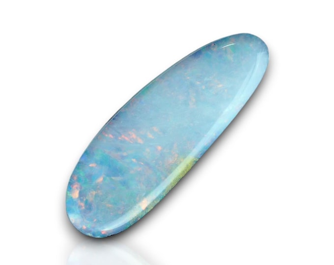 OPAL doublet cabochon 1,1 x 0,4 x 0,1 cm from AUSTRALIA